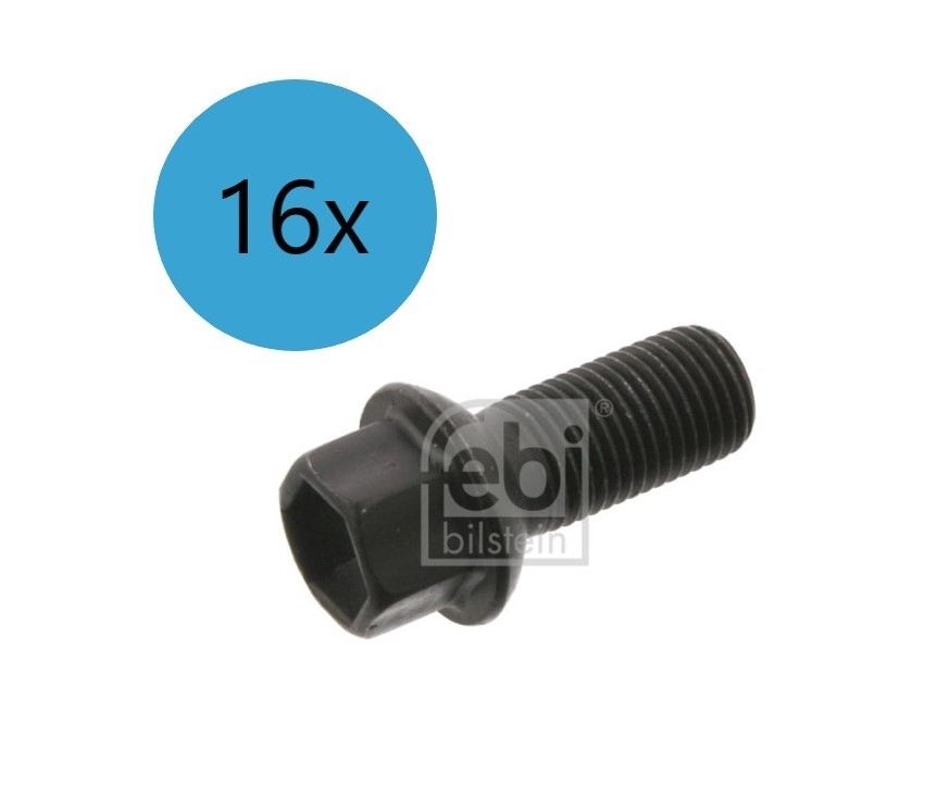 16x 38021 Febi Radschraube MERCEDES-BENZ C-KLASSE T-Model