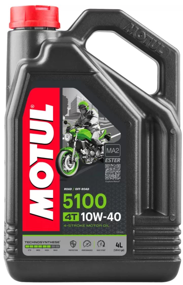 Motor&ouml;l MOTUL 104068 5100 10W40 4T 4L