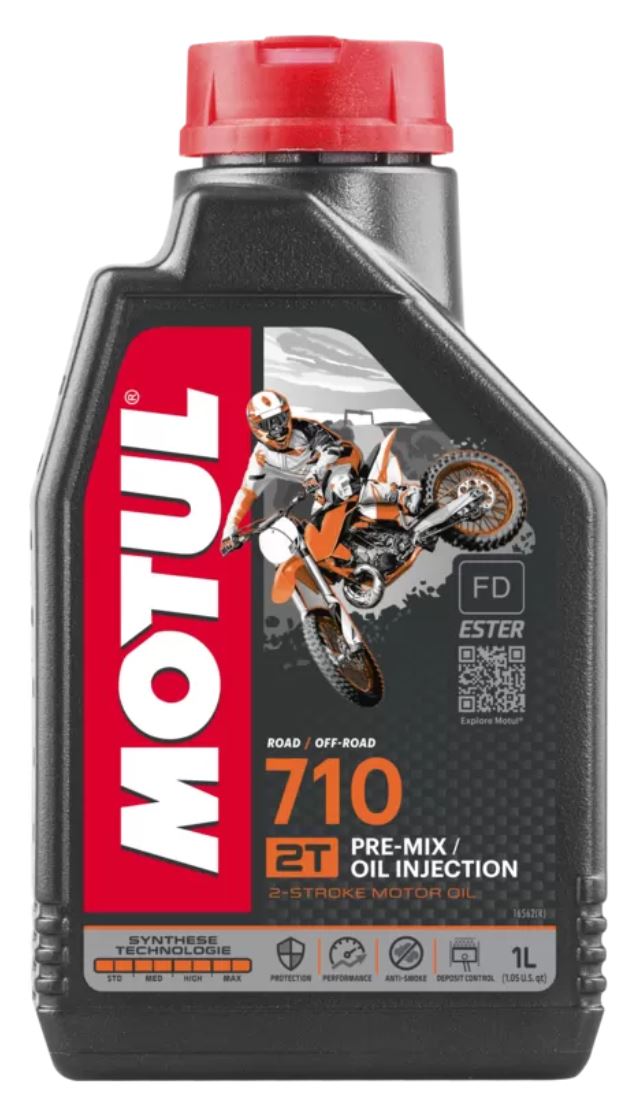 MOTUL Motor&ouml;l 104034 710 2T 1L