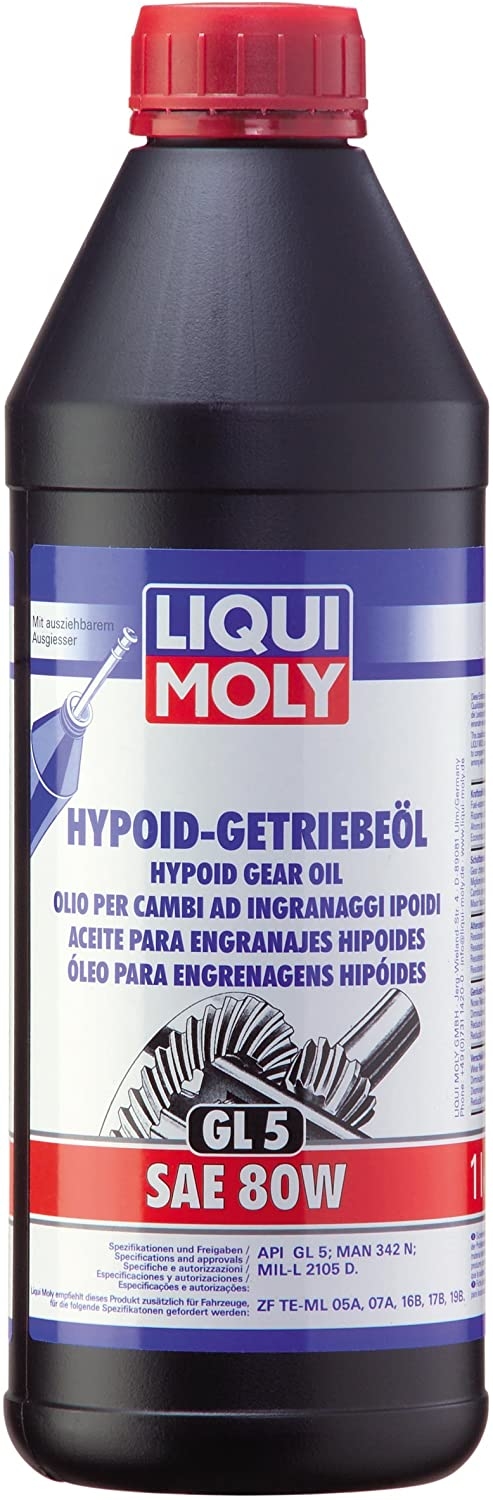 Liqui Moly 1x LM1025 1l Hypoid-Getriebe&ouml;l (GL5) SAE 80W