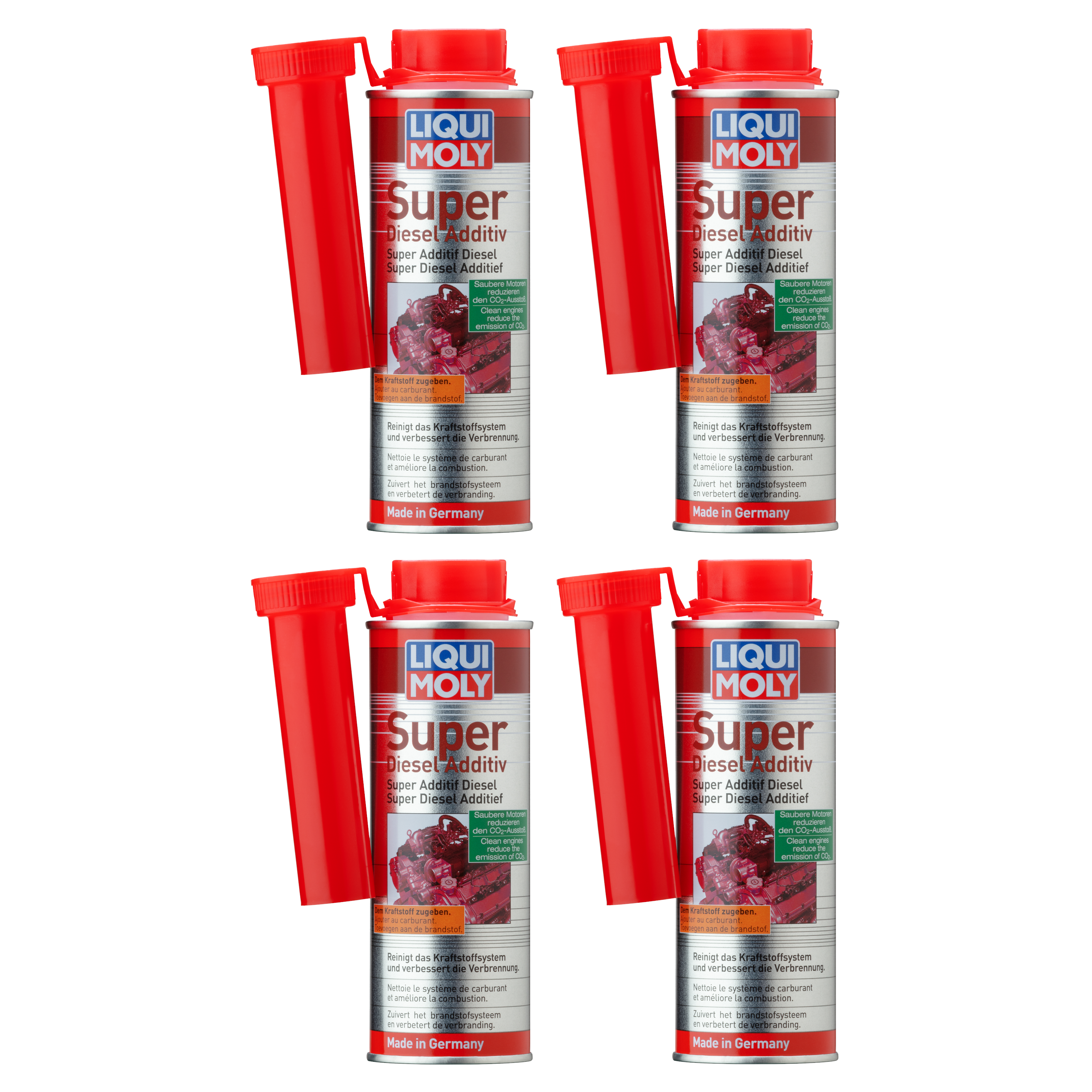 Liqui Moly 4x LM5120 250ml Super Diesel Additiv
