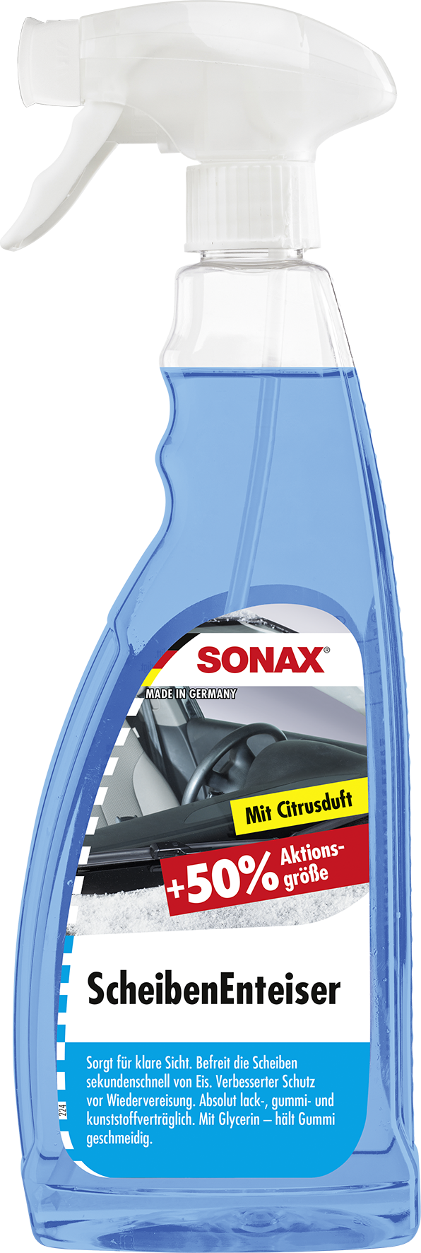 SONAX 03314410 Scheibenenteiser 1x750ml