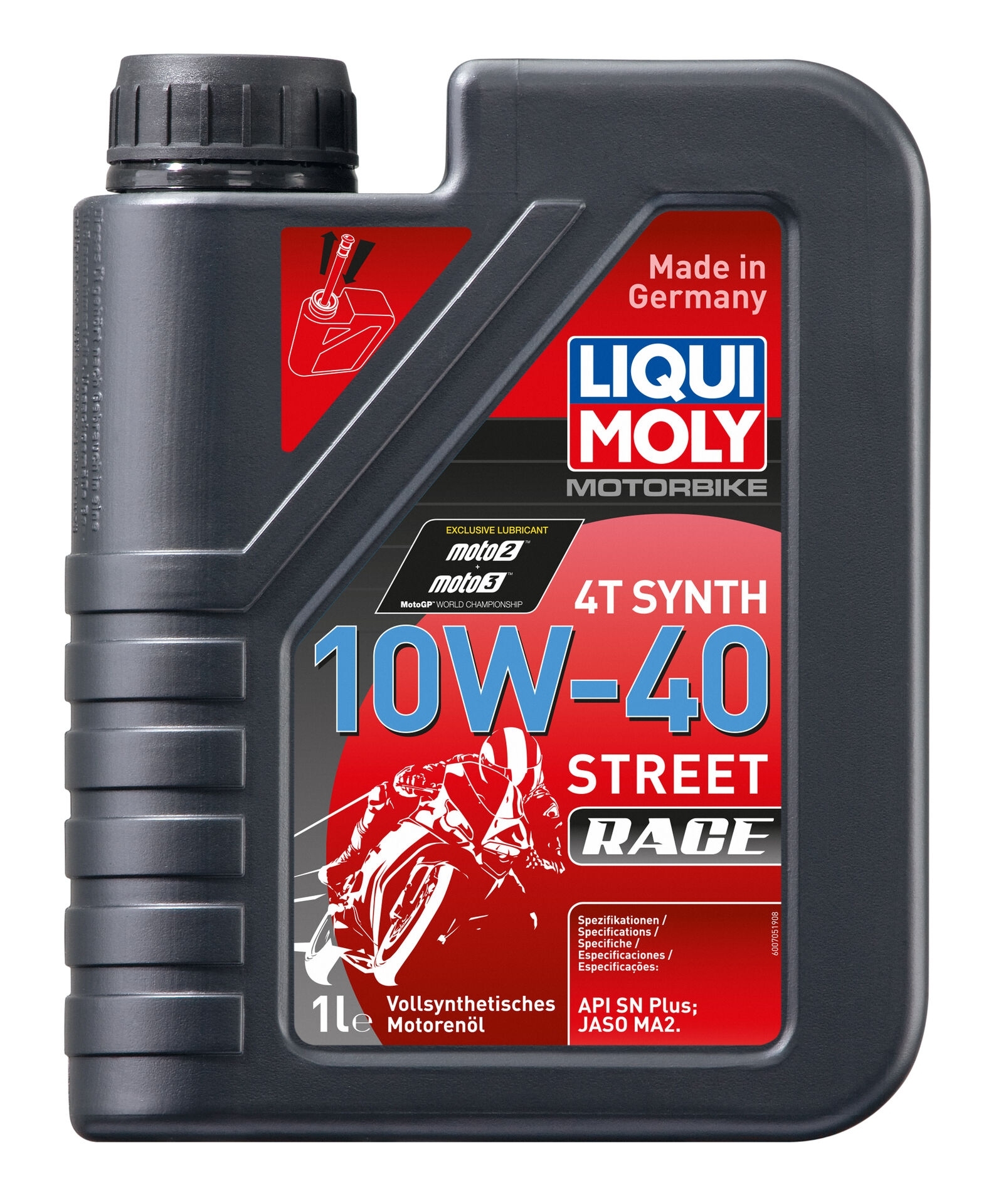 Liqui Moly 1x LM20753 1l Motorbike 4T Synth 10W-40 Street Race
