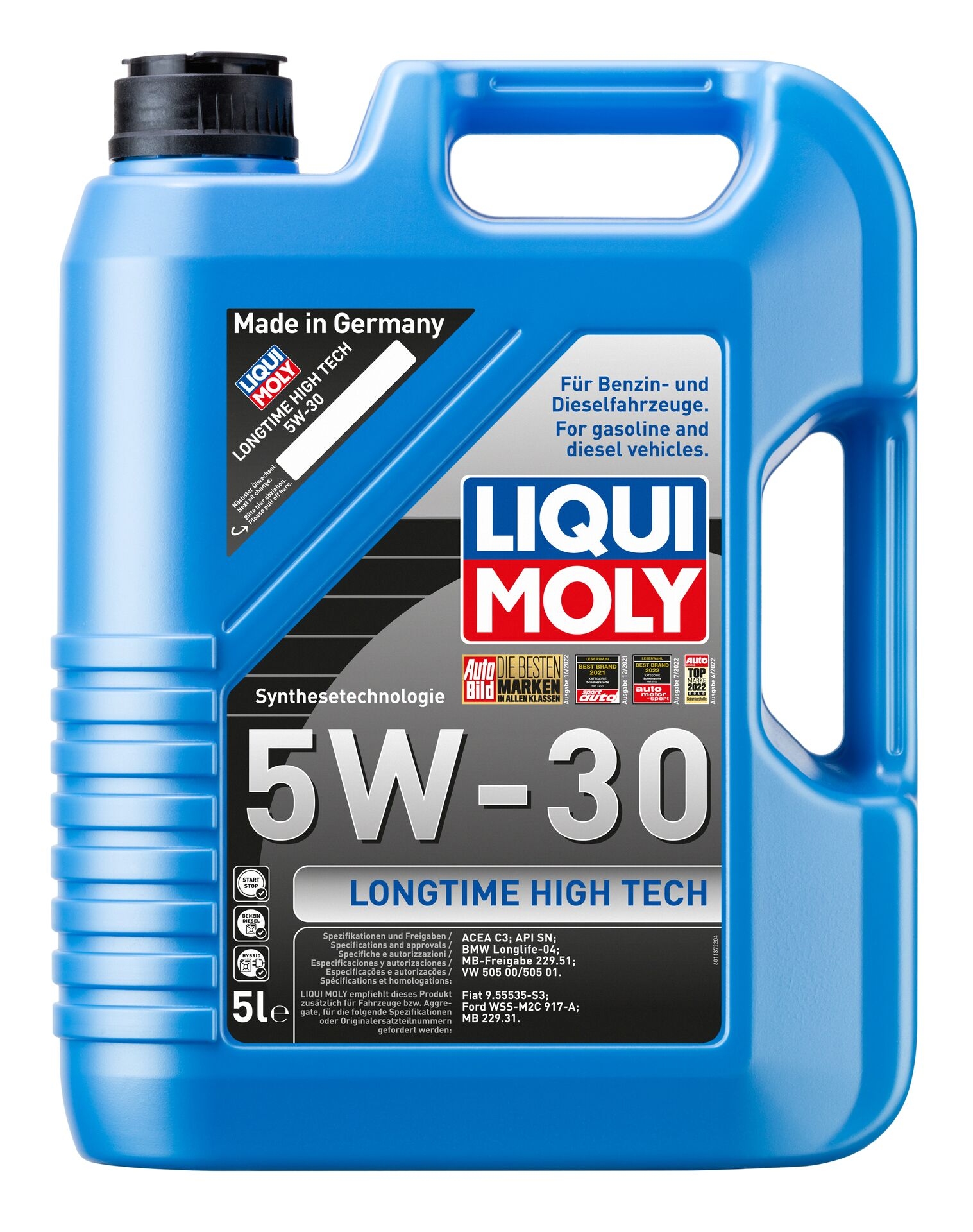 Liqui Moly 1x LM1137 5l Longtime HighTech 5W-30