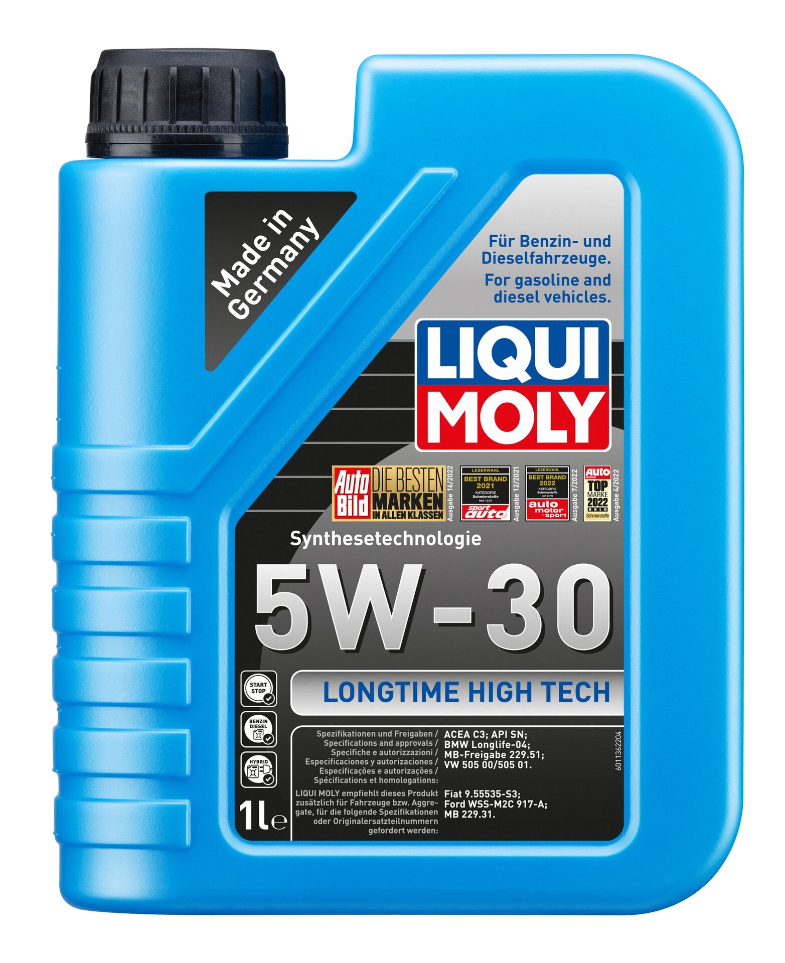 Liqui Moly 1x LM1136 1l Longtime HighTech 5W-30