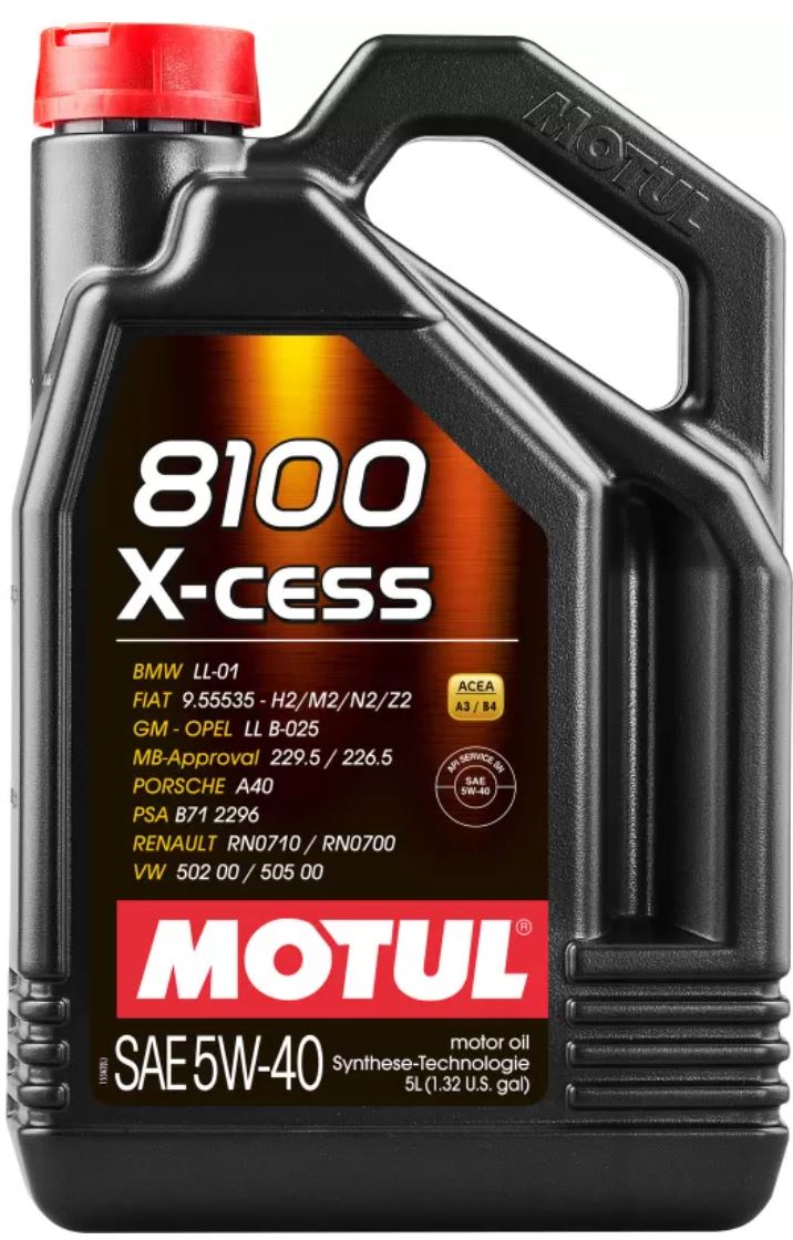 Motul 109228 PKW 8100 X-cess 5W-40 5L