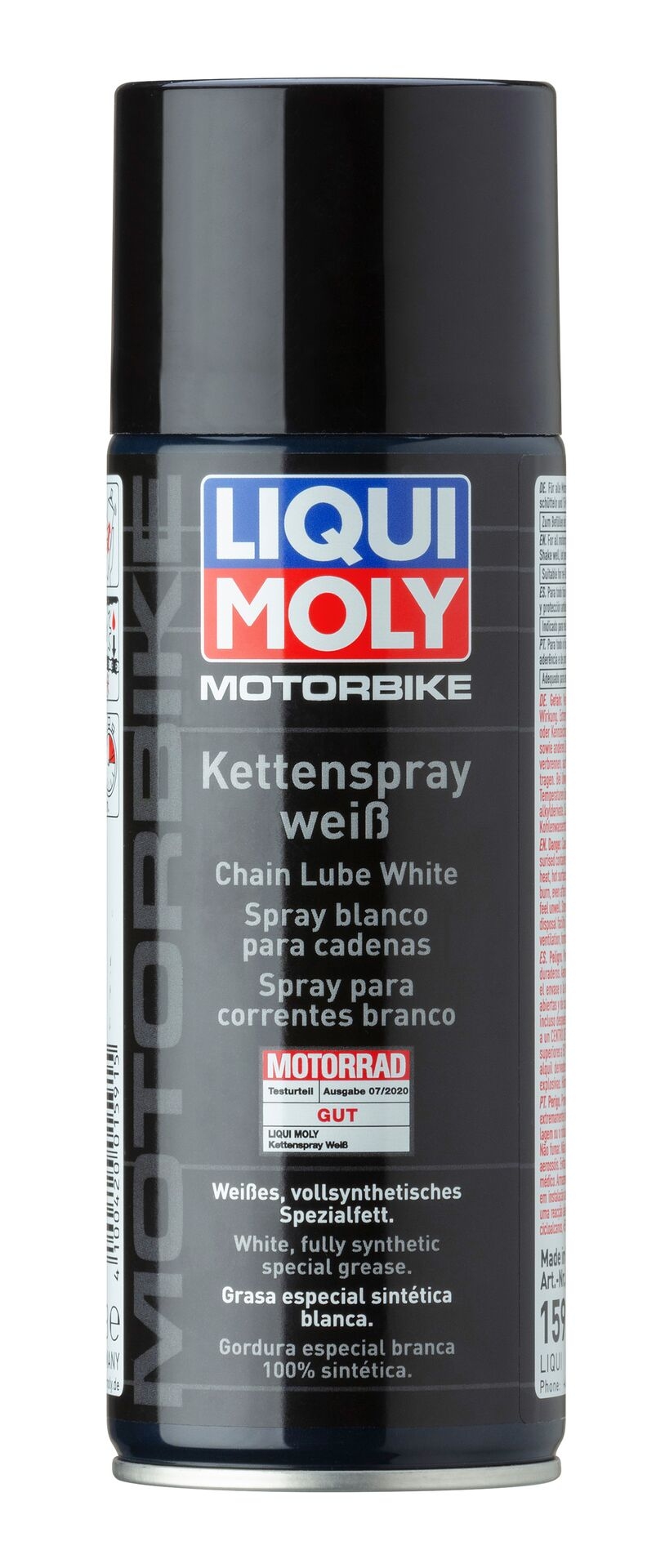 Liqui Moly 1x LM1591 400ml Motorbike Kettenspray wei&szlig;