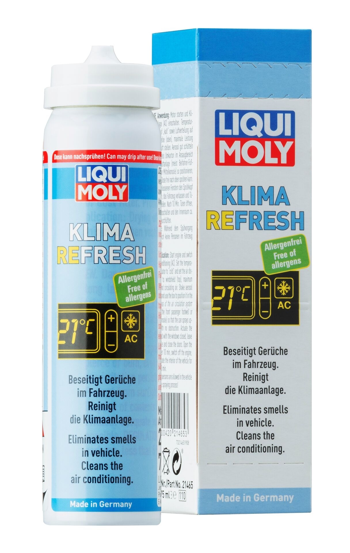 Liqui Moly 1x LM21465 75ml Klima Refresh (allergenfrei)