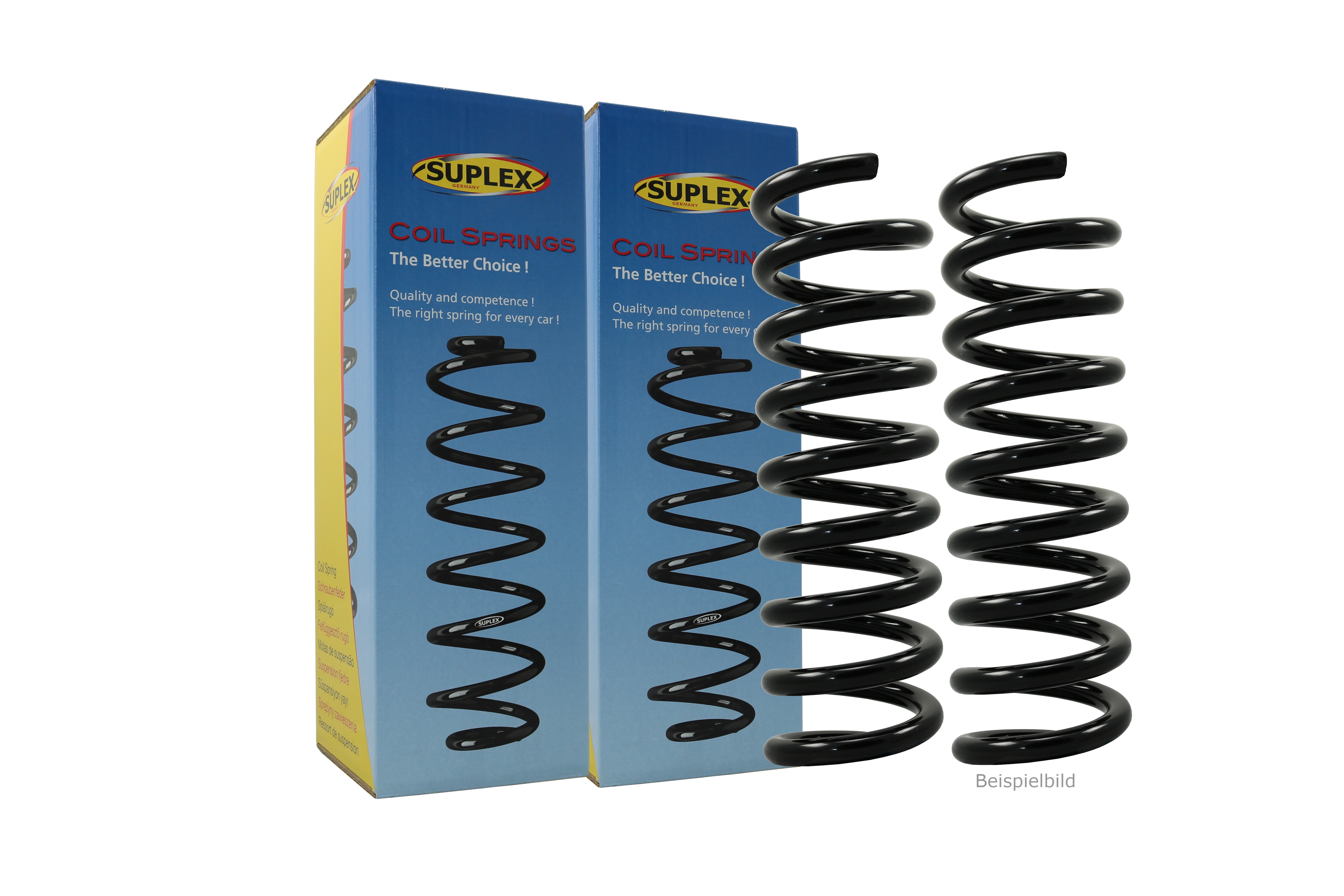2x Fahrwerksfeder SUPLEX 06236 f&uuml;r BMW, Hinterachse