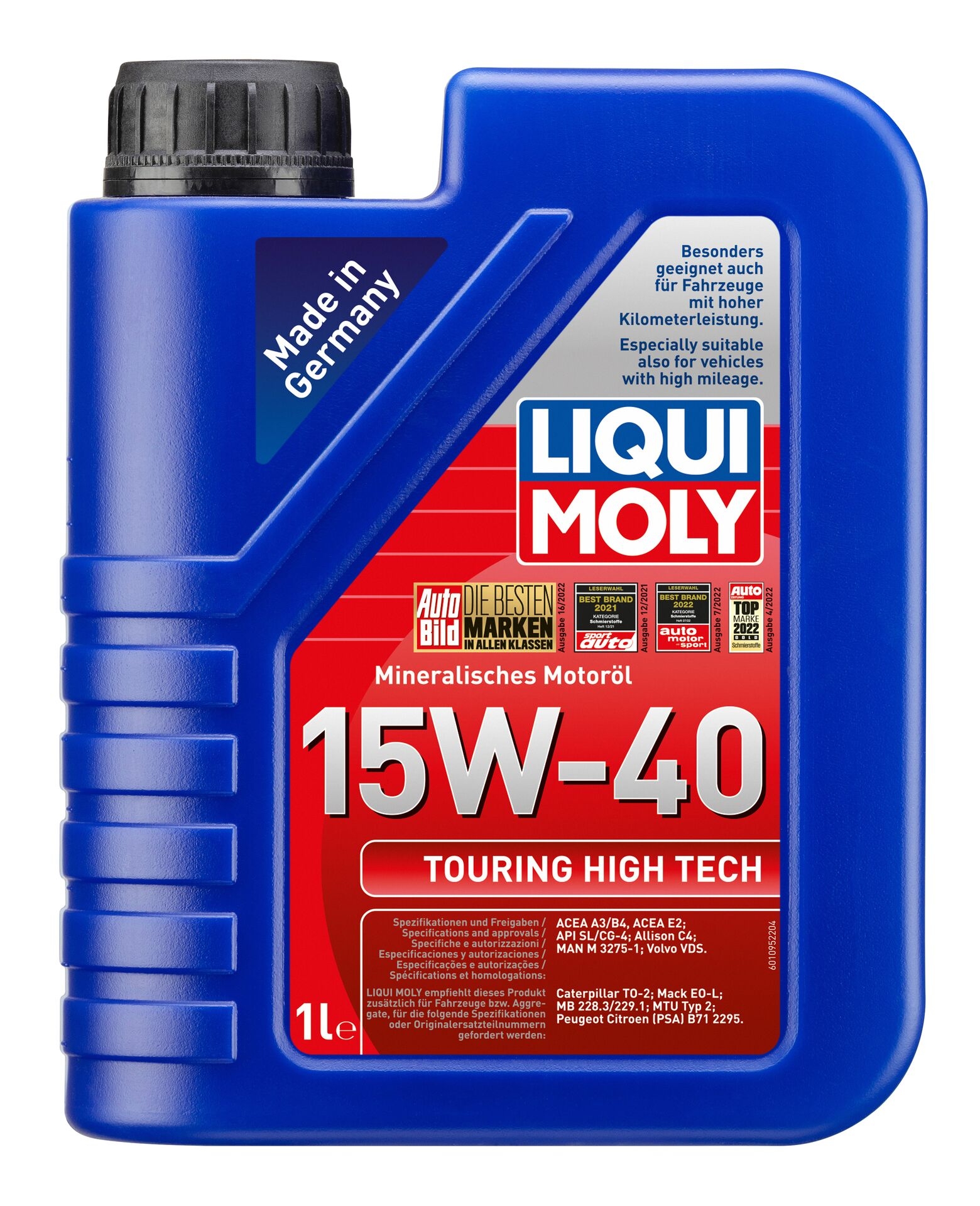 Liqui Moly 1x LM1095 1l Touring HighTech 15W-40