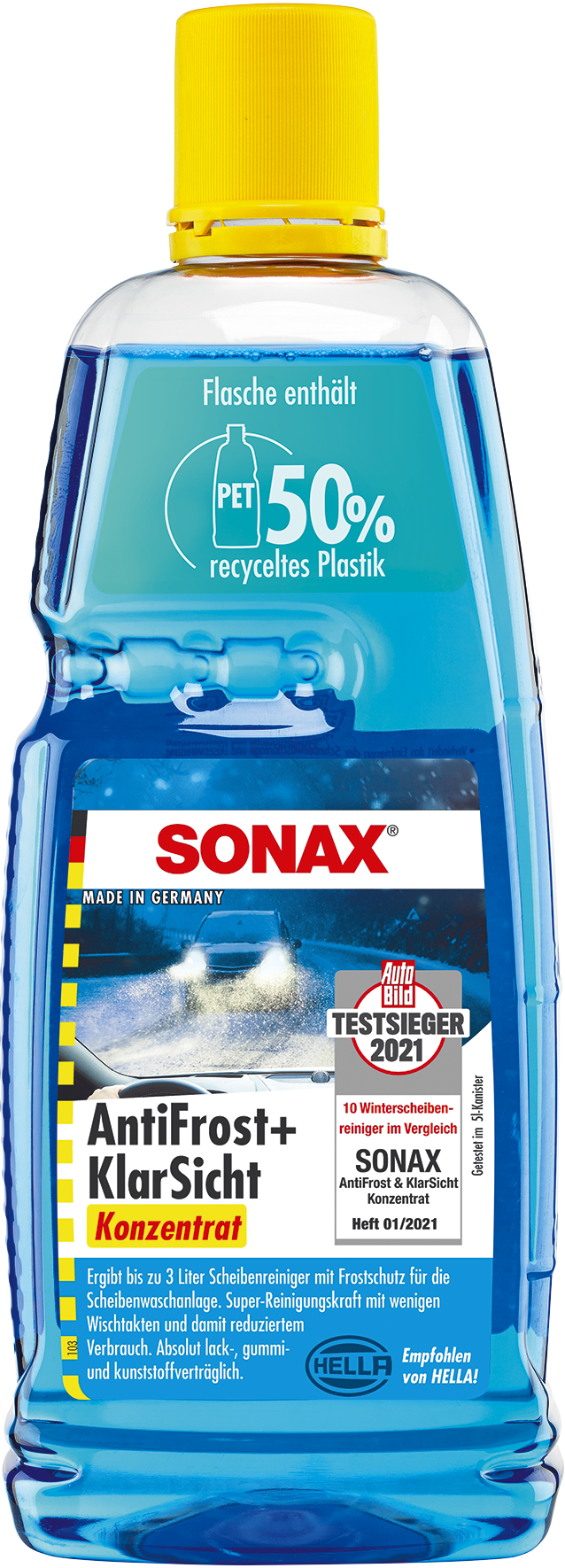 SONAX 03323000 Antifrost+Klarsicht Konzentrat Citrus 1x1l