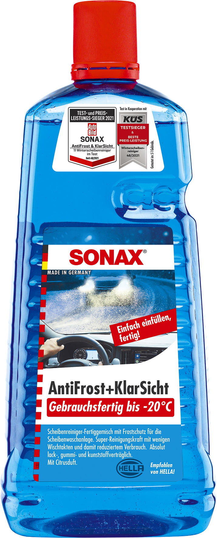SONAX 03325410 Antifrost+Klarsicht bis -20 &deg;C Citrus 1x2l