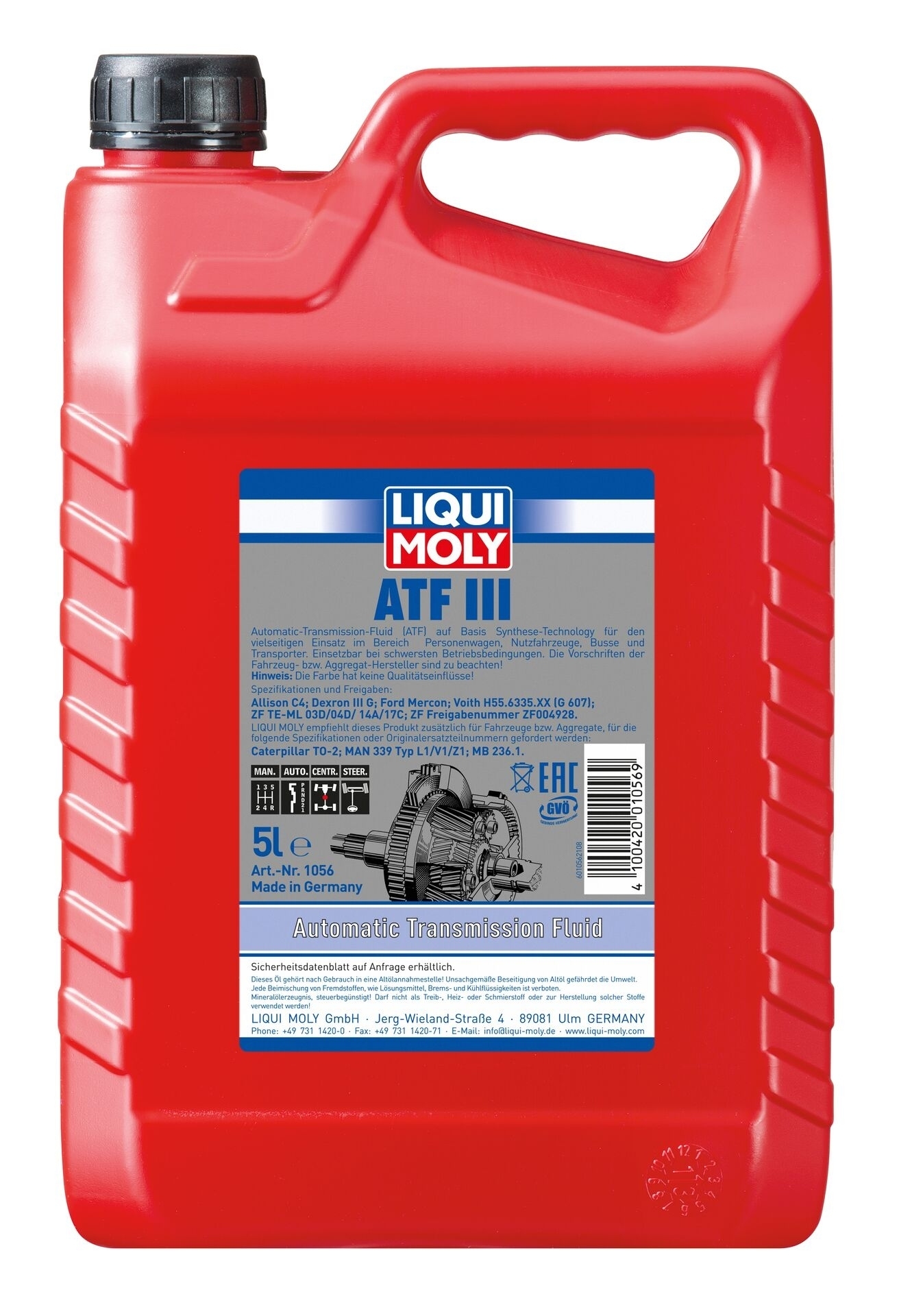 Liqui Moly 1x LM1056 5l ATF III