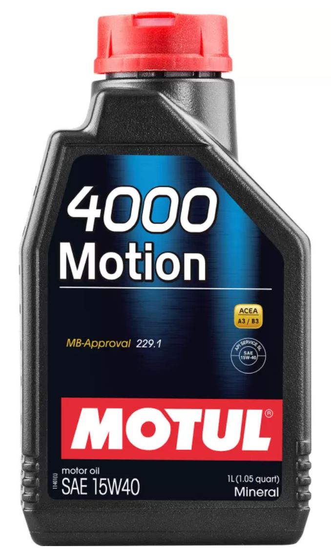 Motor&ouml;l MOTUL 102815 4000 MOTION 15W-40 1L