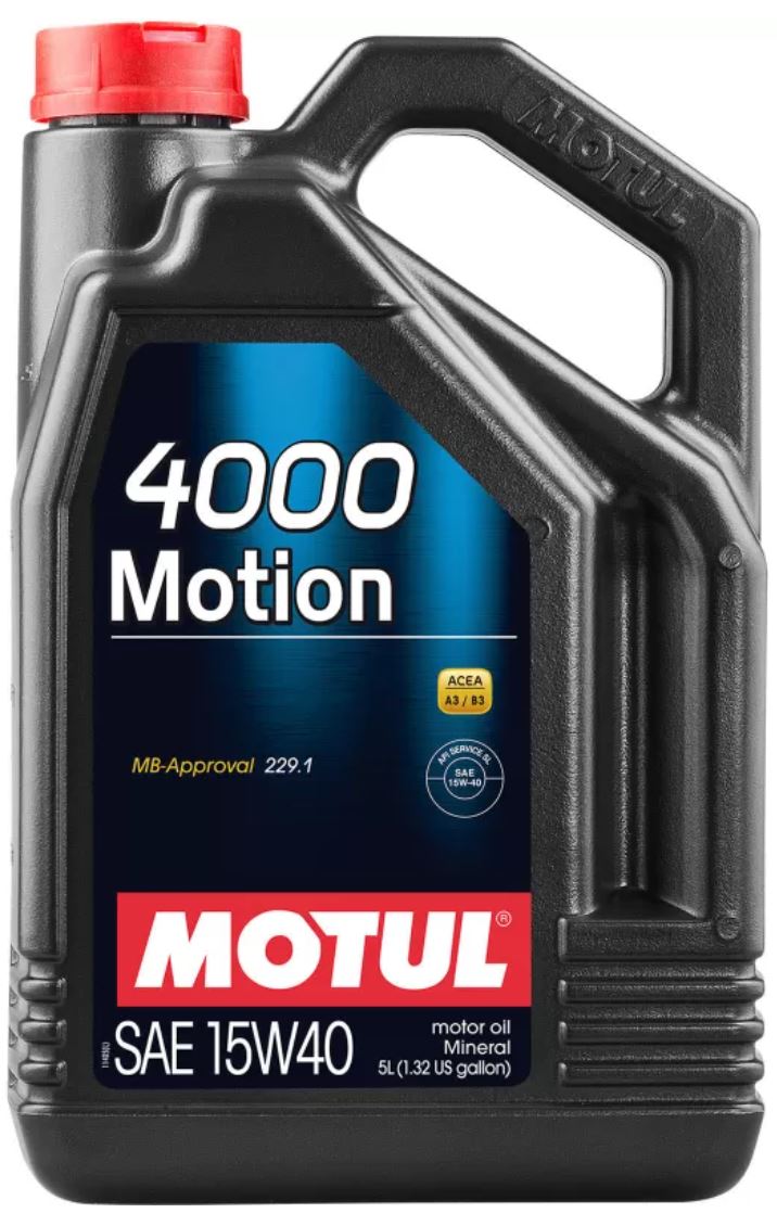 Motor&ouml;l MOTUL 100295 4000 MOTION 15W-40 5L