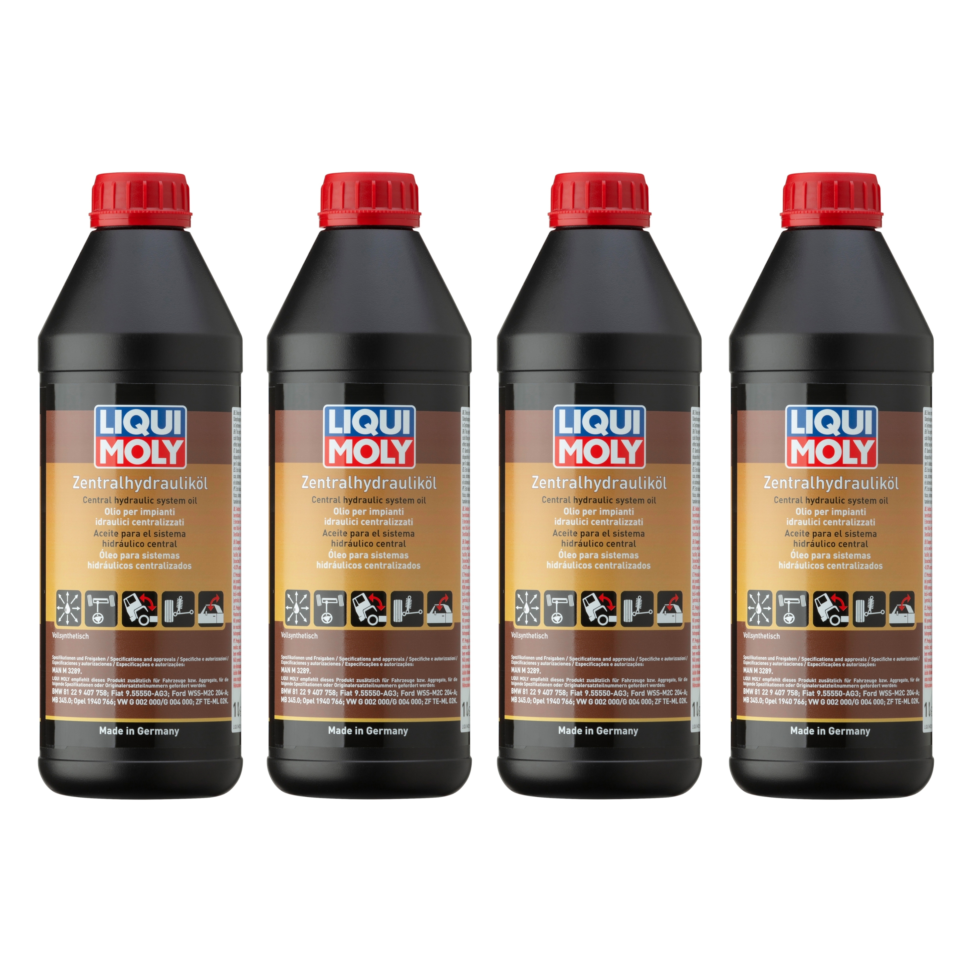 Liqui Moly 4x LM49024 1l Zentralhydraulik-&Ouml;l 1127