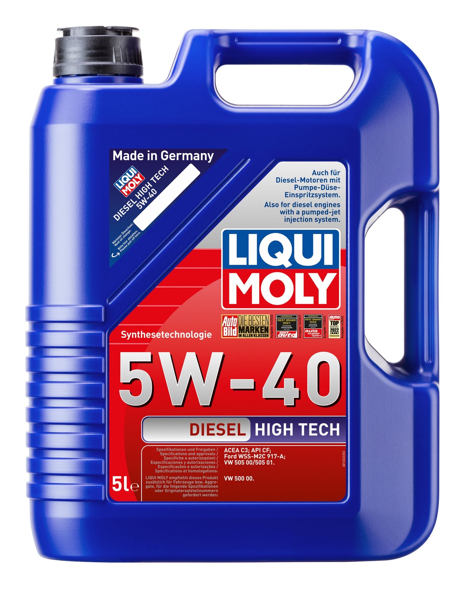 Liqui Moly 1x LM1332 5l Diesel HighTech 5W-40