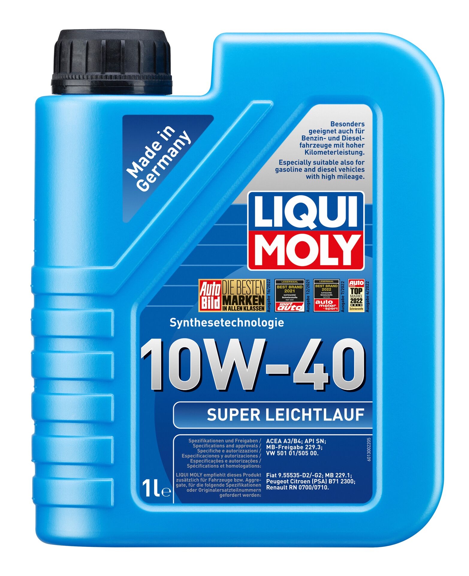 Liqui Moly 1x LM1300 1l Super Leichtlauf 10W-40 Motoren&ouml;l