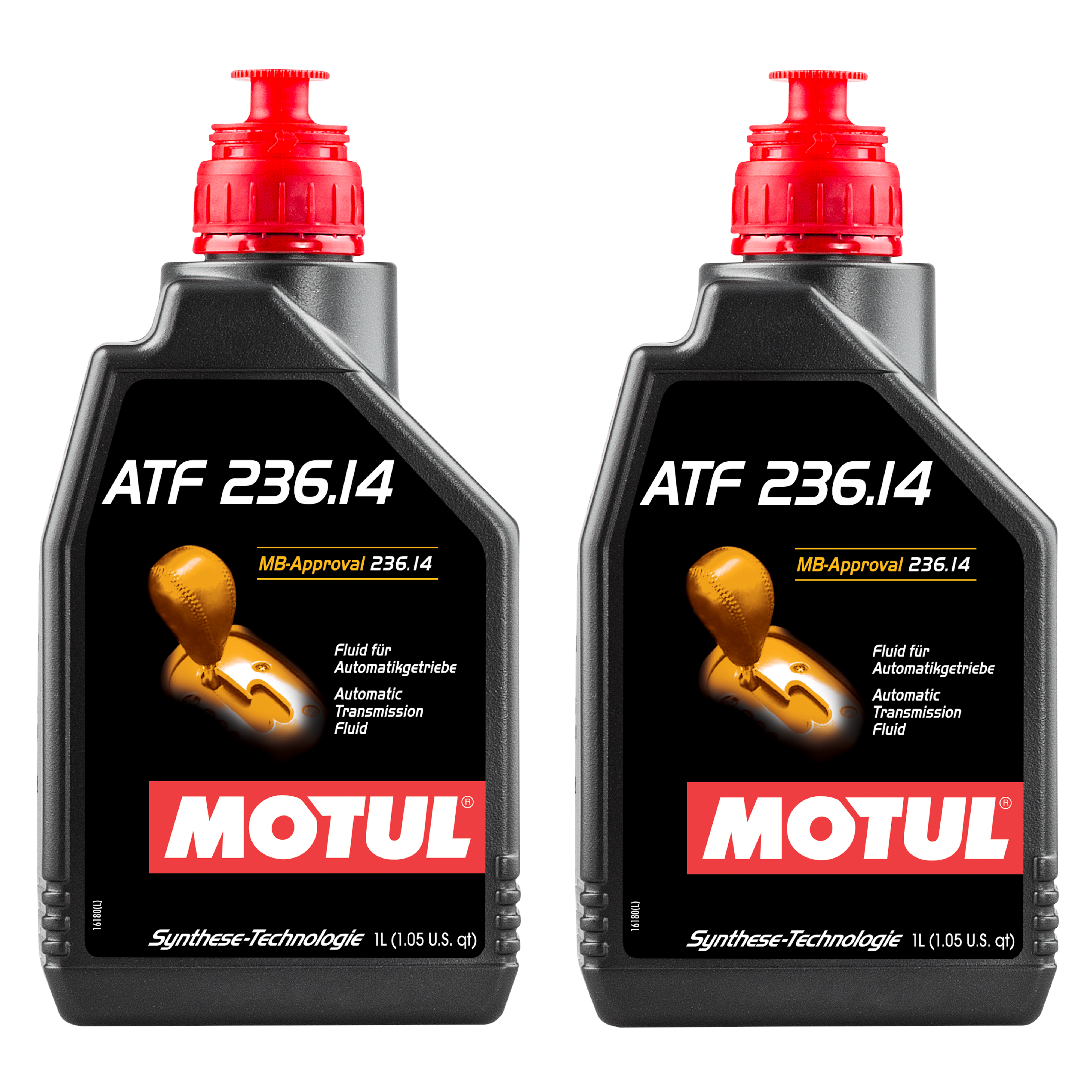 MOTUL Getriebe ATF 236.14 Vollsynthetisches Automatikgetriebe&ouml;l Motoren&ouml;l 2x1L