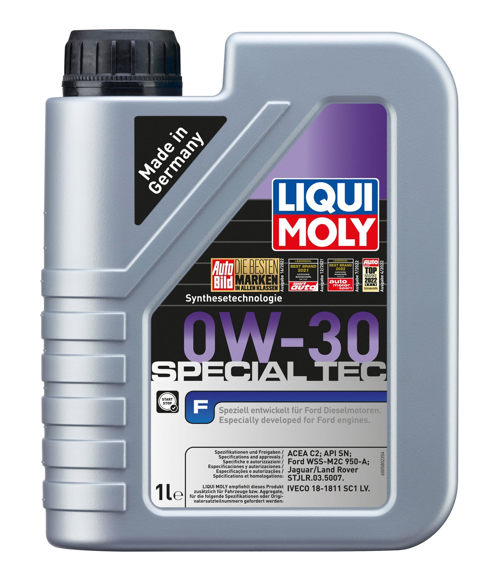 Liqui Moly 1x LM20722 1l Special Tec F 0W-30