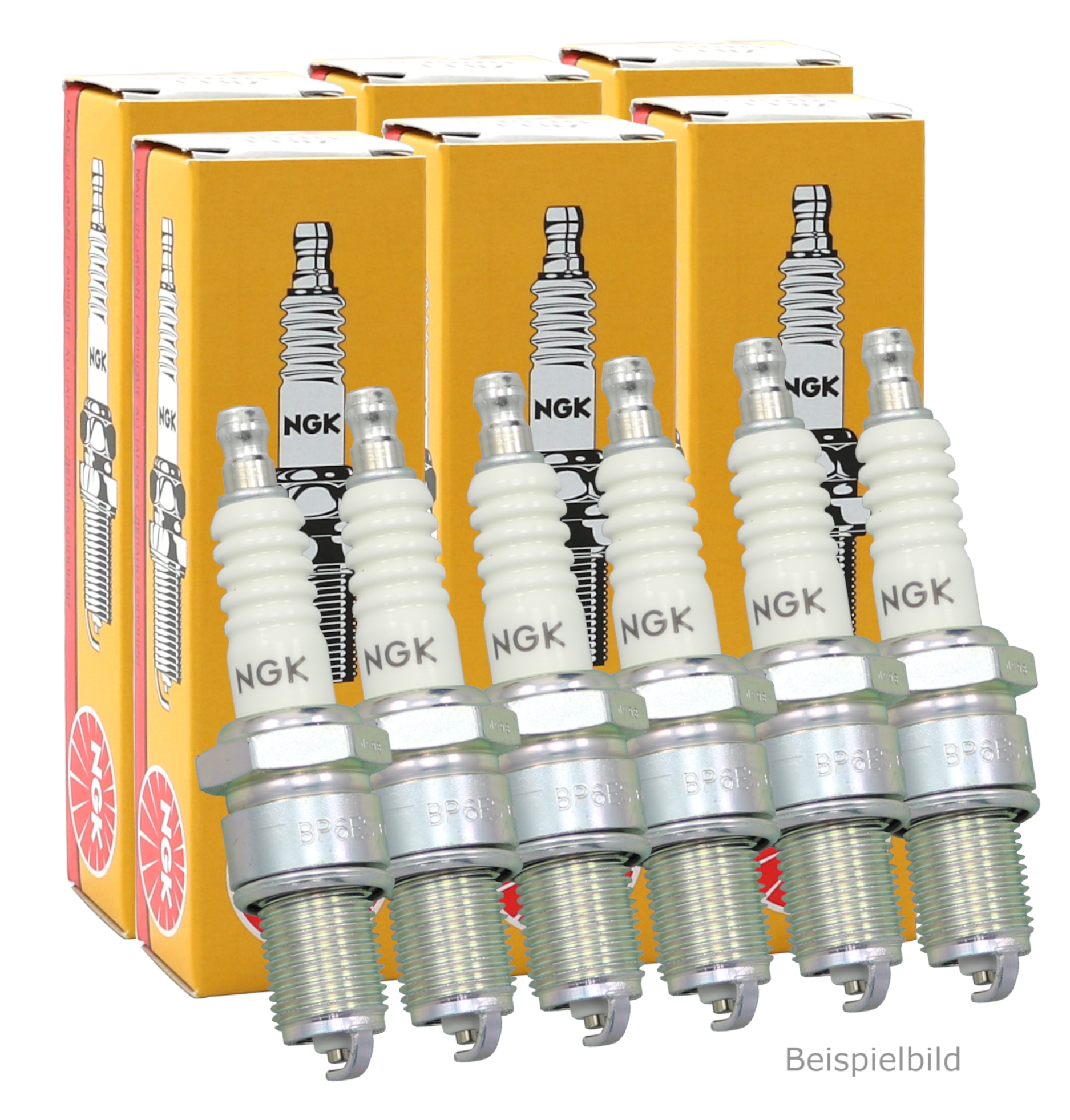 6x TR55-1 NGK Z&uuml;ndkerze Order-Nr. 2683