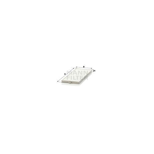 Filter, Innenraumluft MANN-FILTER CU 2506-2 f&uuml;r HYUNDAI