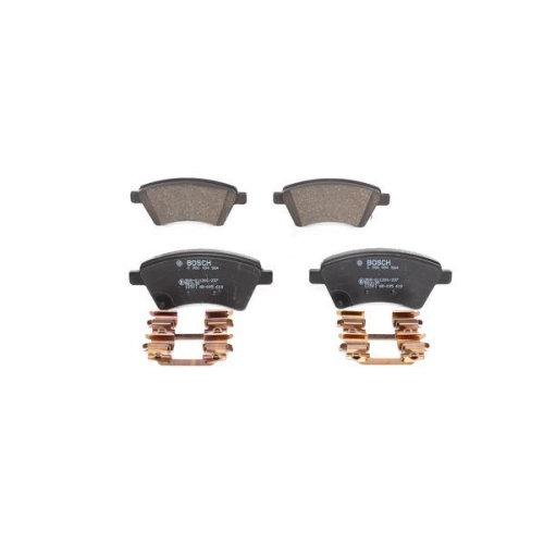 Bremsbelagsatz, Scheibenbremse BOSCH 0 986 494 584 f&uuml;r ALFA ROMEO FIAT LANCIA