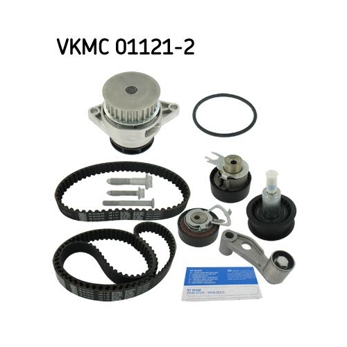 Wasserpumpe + Zahnriemensatz SKF VKMC 01121-2 f&uuml;r AUDI SEAT SKODA VW