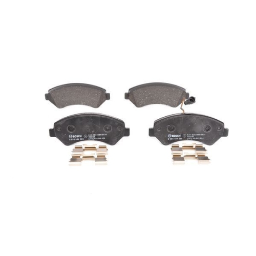 Bremsbelagsatz, Scheibenbremse BOSCH 0 986 494 589 f&uuml;r ALFA ROMEO CITRO&Euml;N FIAT
