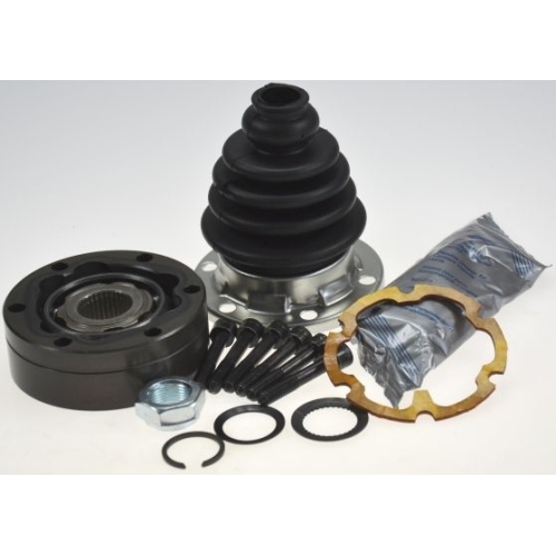 Gelenksatz, Antriebswelle SPIDAN 22497 f&uuml;r AUDI SEAT SKODA VW, Hinterachse links