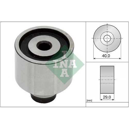 Umlenk-/F&uuml;hrungsrolle, Zahnriemen INA 532 0623 10 f&uuml;r VW