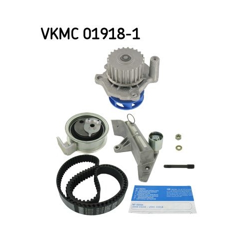 Wasserpumpe + Zahnriemensatz SKF VKMC 01918-1 f&uuml;r AUDI FIAT LANCIA SEAT SKODA VW