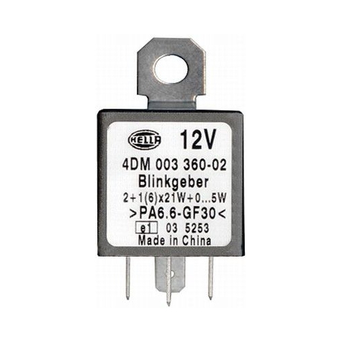 Blinkgeber HELLA 4DM 003 360-021 f&uuml;r AUDI BMW FORD MERCEDES-BENZ OPEL PORSCHE VW