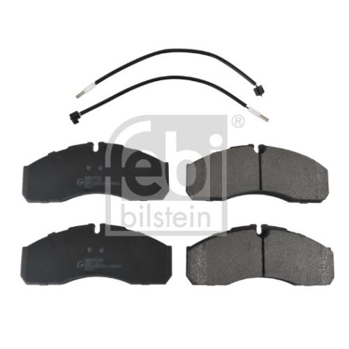 Febi Bilstein 16706 Bremsbelagsatz mit Anbaumaterial , 1 St&uuml;ck