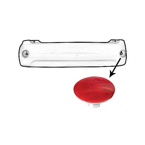 R&uuml;ckstrahler VAN WEZEL 1806940 f&uuml;r FORD, Sto&szlig;f&auml;nger, rechts