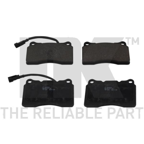 Bremsbelagsatz, Scheibenbremse NK 221020 f&uuml;r ALFA ROMEO FIAT LANCIA, Vorderachse