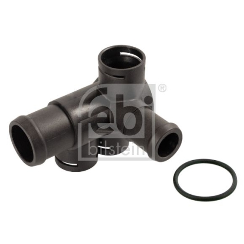 Febi Bilstein 12405 K&uuml;hlwasserflansch f&uuml;r Zylinderkopf, mit Dichtung , 1 St&uuml;ck