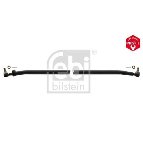 Febi Bilstein 28456 Spurstange mit Kronenmuttern und Splinten , 1 St&uuml;ck