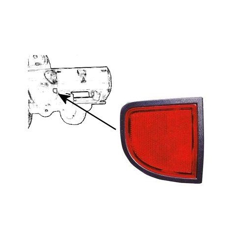 R&uuml;ckstrahler VAN WEZEL 3295929 f&uuml;r MITSUBISHI, links