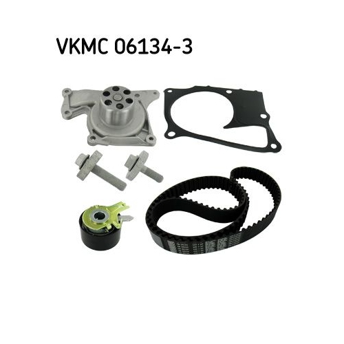 Wasserpumpe + Zahnriemensatz SKF VKMC 06134-3 f&uuml;r MERCEDES-BENZ NISSAN RENAULT