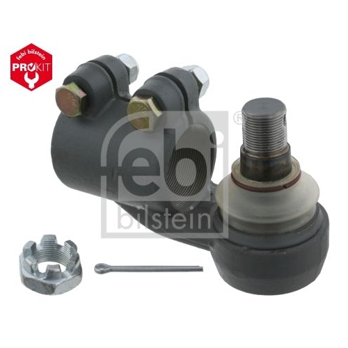 Febi Bilstein 19133 Spurstangenendst&uuml;ck mit Kronenmutter und Splint , 1 St&uuml;ck