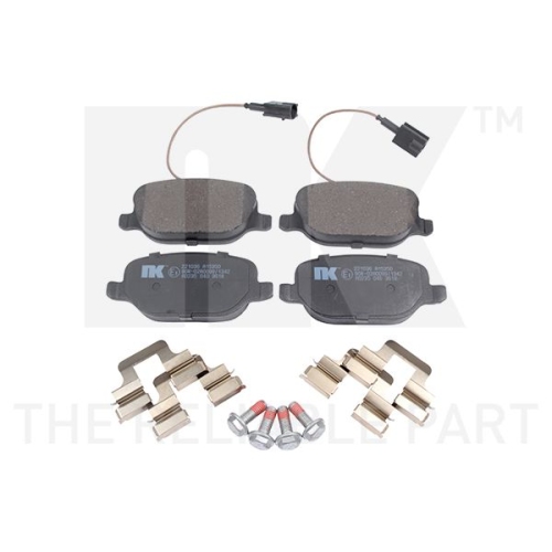Bremsbelagsatz, Scheibenbremse NK 221036 f&uuml;r ALFA ROMEO, Hinterachse