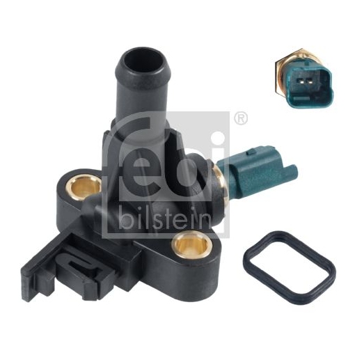 Febi Bilstein 106856 K&uuml;hlmitteltemperatursensor mit Geh&auml;use, 1 St&uuml;ck