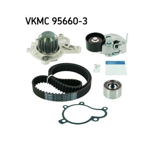 Wasserpumpe + Zahnriemensatz SKF VKMC 95660-3 f&uuml;r HYUNDAI KIA
