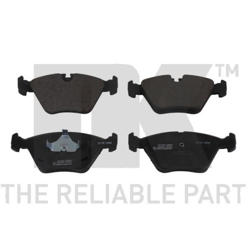 Bremsbelagsatz, Scheibenbremse NK 221508 f&uuml;r BMW, Vorderachse