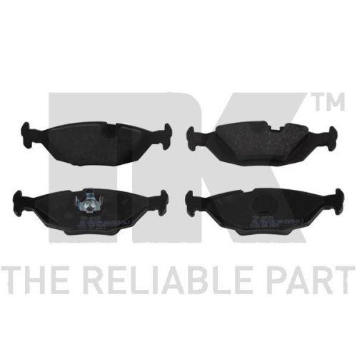Bremsbelagsatz, Scheibenbremse NK 221509 f&uuml;r BMW ALPINA, Hinterachse