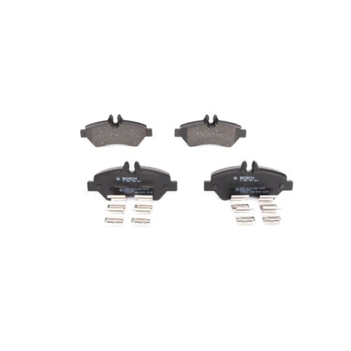 Bremsbelagsatz, Scheibenbremse BOSCH 0 986 494 601 f&uuml;r MERCEDES-BENZ VW