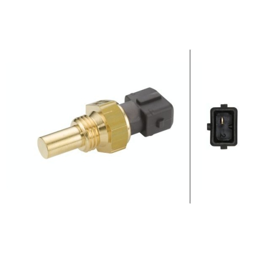 Sensor, K&uuml;hlmitteltemperatur HELLA 6PT 009 107-211 f&uuml;r BMW MACK LAND ROVER