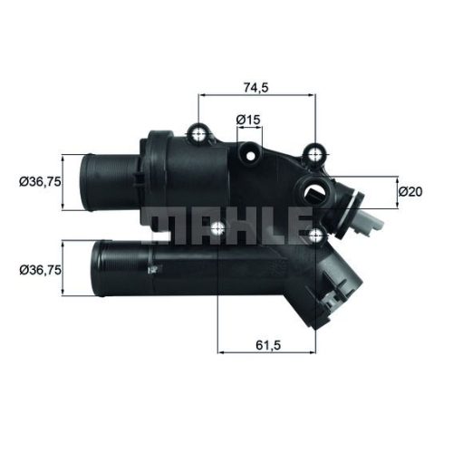Thermostat, K&uuml;hlmittel MAHLE TH 46 83 f&uuml;r CITRO&Euml;N FIAT FORD JAGUAR PEUGEOT