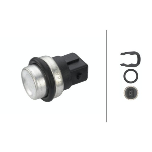 Sensor, K&uuml;hlmitteltemperatur HELLA 6PT 009 107-241 f&uuml;r AUDI FORD SEAT VW
